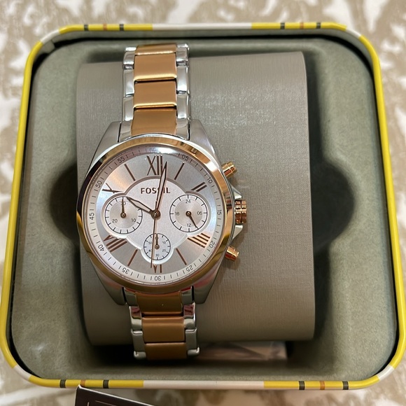 Fossil Modern Courier Analog Silver Dial Women's Watch - Picture 2 of 8